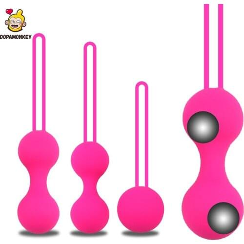 Safe Silicone Smart Ball 3Pcs Kegel Tighten the training ball Vagina Tighten Exercise Machine Vaginal Ball Sex Toys for Women