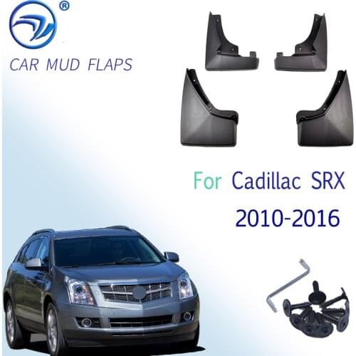 For Cadillac SRX 2010-2016 Mudflaps Splash Guards OE Fitment Car Mud Flaps Mud Flap Mudguards Fender 2011 2012 2013 2014 2015