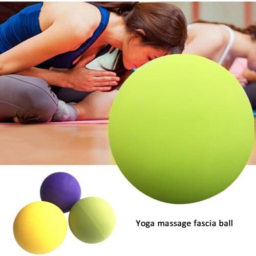 65mm Massage Ball For Myofascial Release Fitness Therapy Gym Relax Muscle Knots Exercise Hockey Ball For Yoga 1pcs