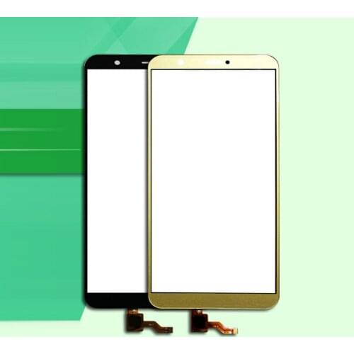 TouchScreen Front Glass For Huawei P Smart Touch Sensor Digitizer Panel For Huawei Enjoy 7S Mobile Phone Without LCD Display