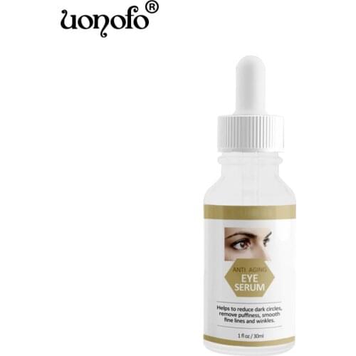 UONOFO 30ml Reduce Dark Circles Smooth Fine Lines Egg White Water And Tender Texture Private Label Eye Cream Serum