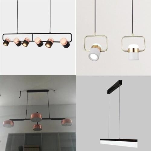 Vintage modern led chandelier kitchen chandeliers nordic decoration home люстра светодиодная lampes suspendues