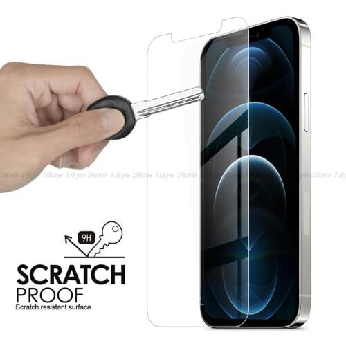 Protective Screen Protector For iPhone 7 8 6 6s Plus Tempered Glass For iPhone X 5 5S SE 11 12 13 Pro XR XS Max 12 13 mini Glass