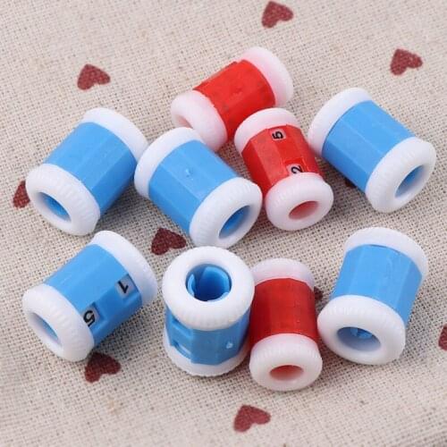 1pcs Portable Useful Knitting Sweater Plastic Knitting Needles Counters Weaving Tools Needle knitting Number Marker Tool