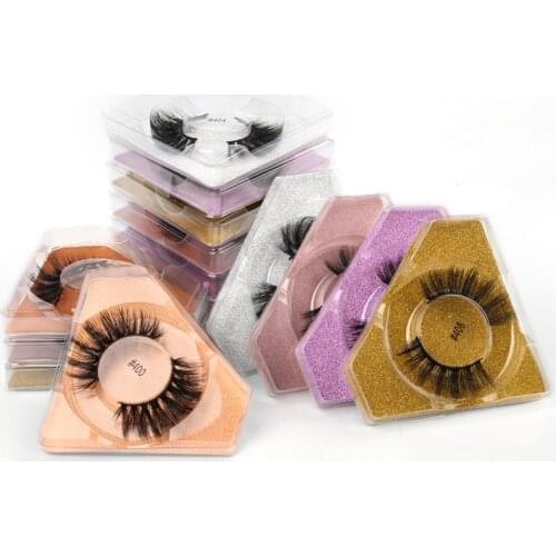 Wholesale items lashes bulk 4/20/50/100PCS natural long false eyelashes 3d soft fluffy fake eyelash extension handmade lash