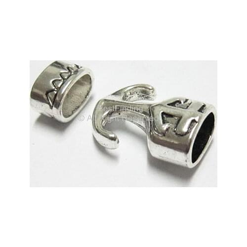 10x6mm Anchor hook clasp Open hook clasp Half cuff anchor clasp RH44