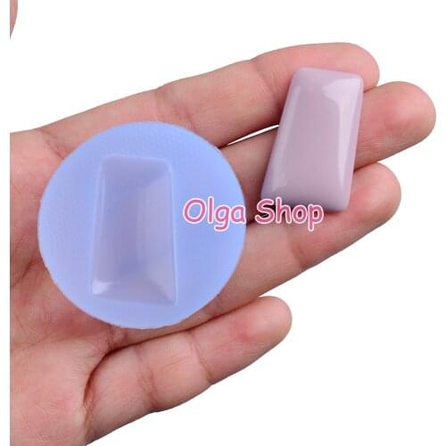 BYL267 Cabochon Silicone Mold - Fondant Candy Chocolate Resin Earring Handmade Jewelry Cabochon Charm Pendant Clay Soap Mold