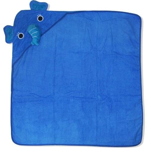 Kids Towel Toddler Cotton Bathrobe Baby Boys Girls Spring Animal Hooded Bath Towel Children Cartoon Towel