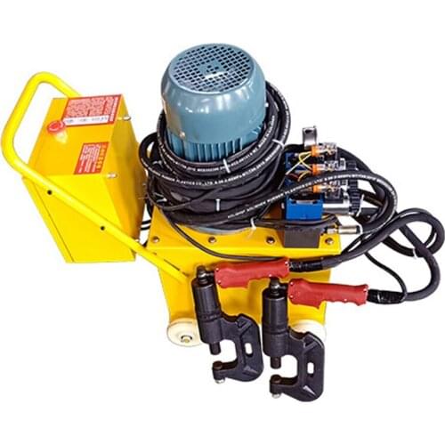 Electric hydraulic duct rivet machine flange angle iron sheet ventilation rivet pliers double-headed electric riveting pliers