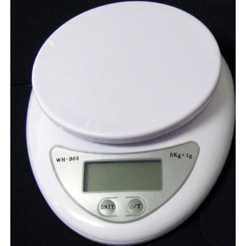 Digital Kitchen scale 5000g/1g 5kg Food Diet Postal Kitchen Scales balance Measuring weight LED electronic scale