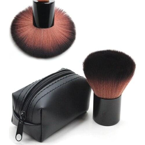 Makeup Brushes Powder Cosmetic Brush1Set Big Black Face Blush Contour Brush Kabuki nail Brush Makeup Tools With Bag Sculpting