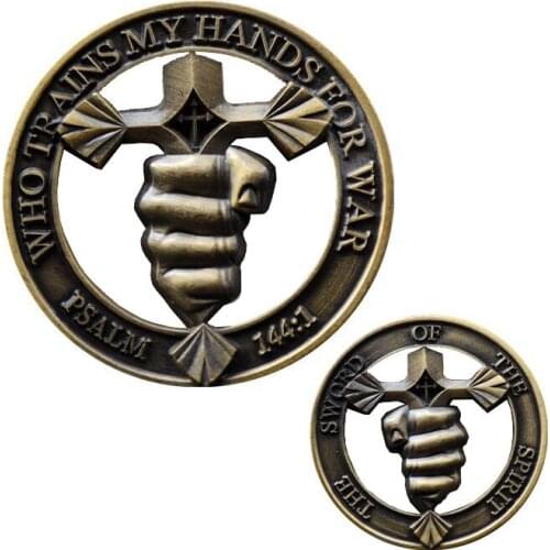 Sword Of The Spirit Commemorative Challenge Coin Collection Souvenir Token Gift