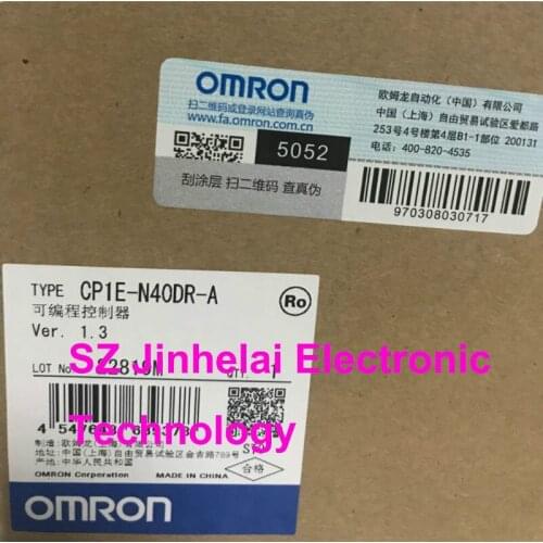 New and original CP1E-N40DR-A OMRON Programmable controller