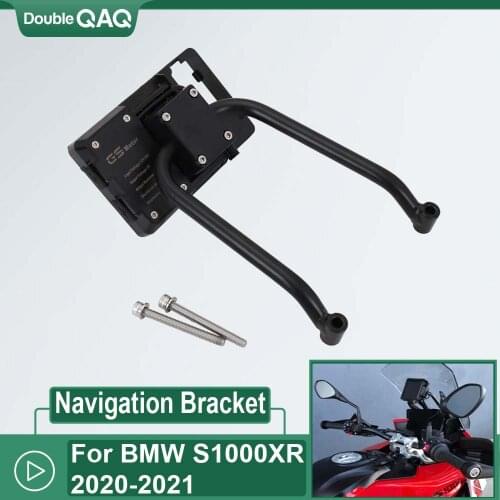 NEW S 1000 XR Motorcycle Navigation Bracket 2020-2021 For BMW S1000XR Mobile Phone GPS Plate Bracket Phone Holder USB