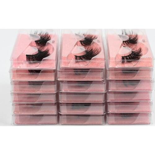 Wholesale Eye Lashes 10/30/50/100 Pairs Natural Long False Eyelashes Faux Mink Lashes Eye 3d Eyelash Soft Thick Handmade