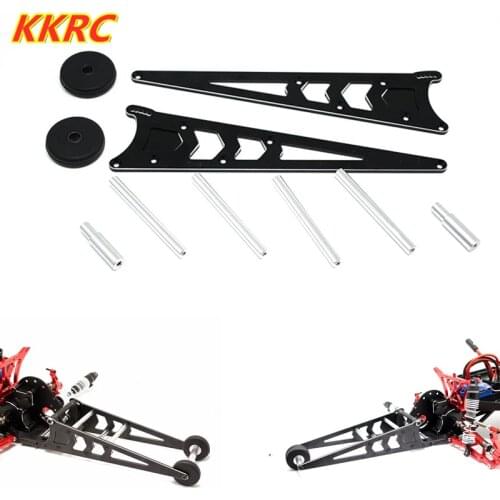 Aluminum Alloy Tail Wheel Head-up Wheel for 1/10 RC Car Traxxas Slash 2WD