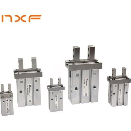 SMC Type MHZ2 Double Acting Air Pneumatic parallel Gripper MHZ2-10D MHZ2-16D 20D 25D 32D 40D Aluminium Clamps Finger Cylinder