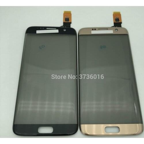 Glass with Touch Panel Screen Digitizer For samsung S7 edge Glass Sensor with Polarizer Replace Parts For phone LCD repair