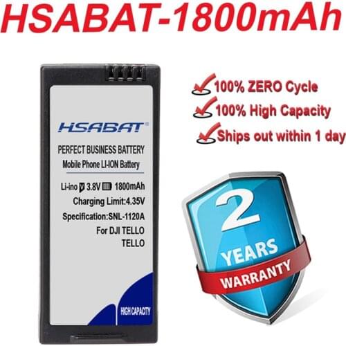 Top Brand 100% New 1800mAh Battery for DJI Tello Drone Flight Battery Accessories in stock