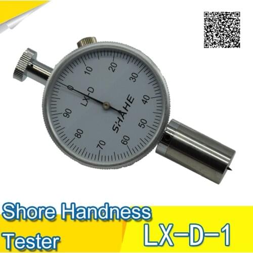 Shore durometer hardness tests measure hardness LX-D-1