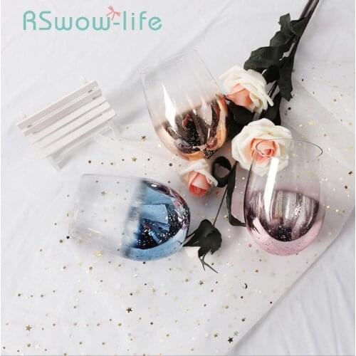 Creative Starry Cup Home Glass Cup High Quality Glass Wine Glasses Champagne Glasses For Kitchen Bar Supplies