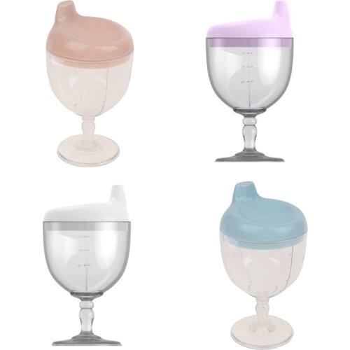 150ML Baby Goblet Water Bottle Infant Cups With Duckbill Mouth Shape For Feeding Kids Training