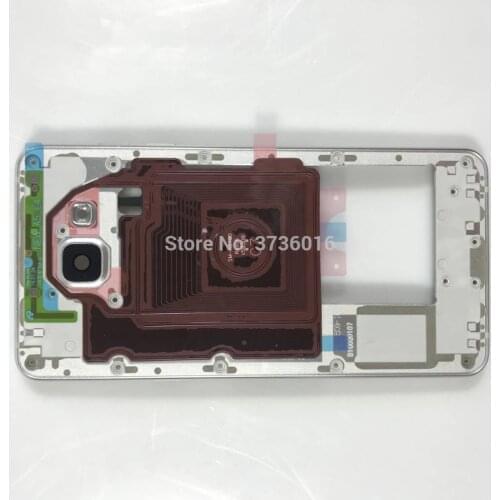 2pcs For sm A510 A5 2016 original new sliver/gold/white middle Back Frame Chassis Plate Bezel Housing Case phone repair