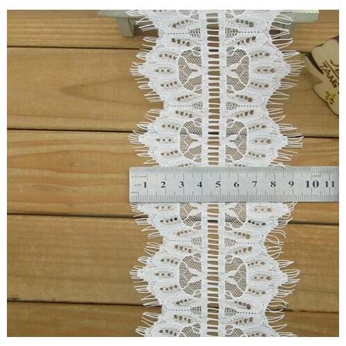 9x300cm, floral Chinlon lace trimming, DIY fabric baby doll making fabric lace by meter