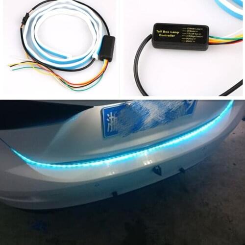 Car Led trunk strip RGB strip Light for kia sportage 2015-2017 3 rio ceed cerato soul sorento K2 K3 K5 K4 KX5 Forte OPTIMA