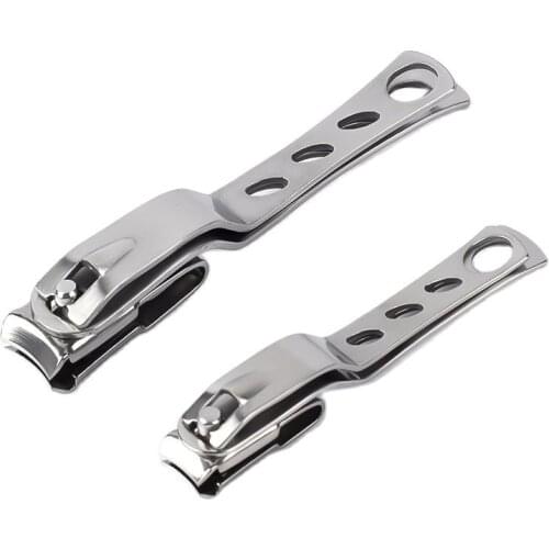 Stainless Steel Large Nails Scissors 360 Rotation Nail Clippers Manicure Tools Pedicure Trimmer Fingernail Toenail Cuticle