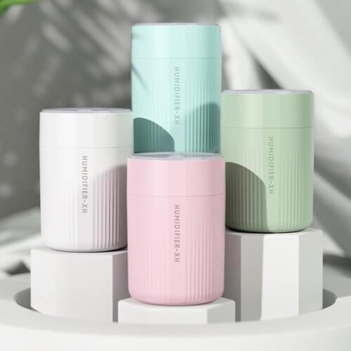 ELOOLE 280ML Portable USB Ultrasonic Air Humidifier Aromatherapy Diffuser Mist Spray With Night Light Nano Mist Home Car Office