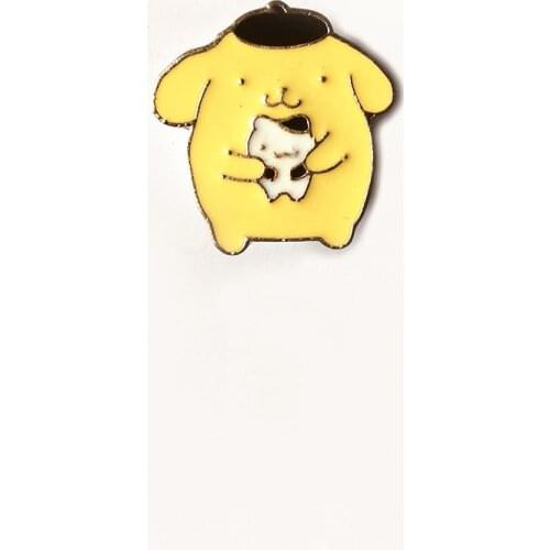 Animal Enamel Brooches Anime Cartoon Totoro Lapel Pins For Backpacks Jewelry Gifts For Kids Women