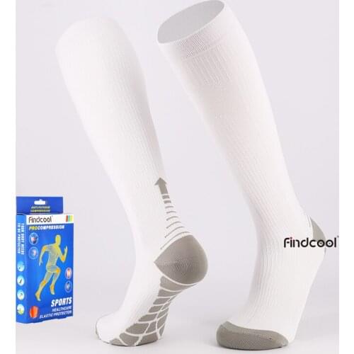 Findcool Vbiger Elastic Compression Socks Athletic Running Stockings Graduated Sports Compression Socks For Men And Women