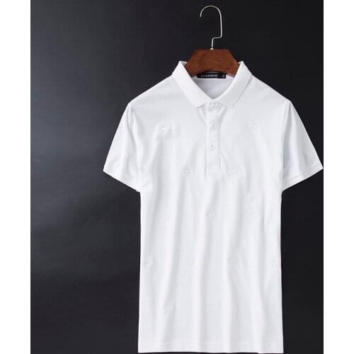 Hot Sale Brand Designer Polos 2021 New Summer Men Polo Shirts Short Sleeve Embroidery Design Breathable Casual Shirt 5XL 9208