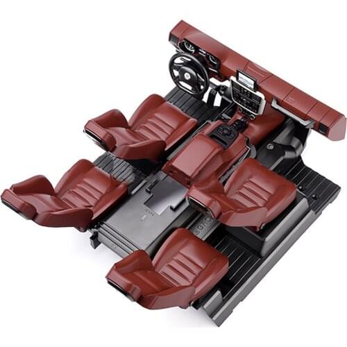 Simulation Center Control Seat Interior Kit for TRX4/6 G500 G63 RC Model Car Modification Accessories