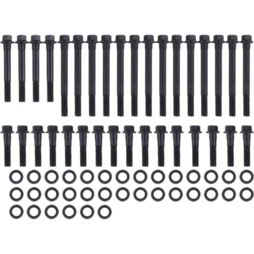 Steel Head Bolts Kit with Gasket 134-3601 For Chevy SBC 350 383 Accessories