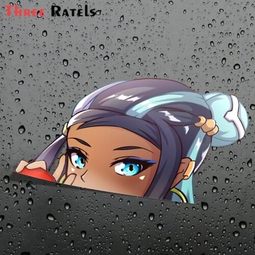 FC260 3D funny nessa Anime Peeker waifu Car Stickers on Motorcycle Suitcase Home Decor Phone Laptop Covers Vinyl Decal