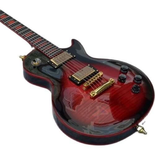 OEM. Genuine 6-String Electric Guitar Ebony Fingerboard Frosted BBinding Perfect Red Widow Gutier Free Delivery