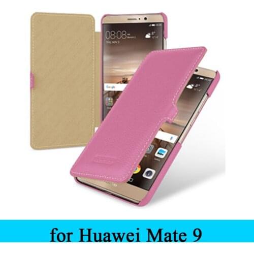 Premium Genuine Leather Case for Mate 9 Business Flip Phone Cover Protector Skin for Huawei Mate 9 Mate9+Free Gift
