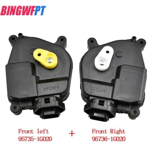Front Right 95736-1G020 And Left 95735-1G020 Door Lock Actuator For Hyundai Accent 2006-2011 Kia Rio Rio5 1.6L