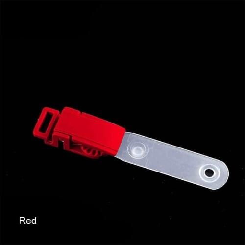 Multicolor Plastic Badges Taggle Clip ABS Metal Id Card Sign Holder