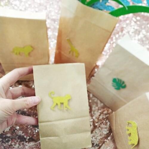 Safari Jungle Animal Baby Shower wild one two three first birthday Party Decoration table centerpiece cake topper candy gift bag