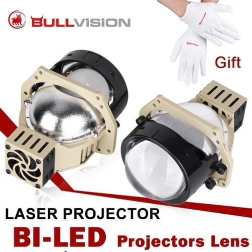 3.0 Bi-led Lens with Hella 3R G5 90W LED Laser Projector Headlight Lenses Dual Diode Chip Car LED Light Accessories Retrofit 2PC