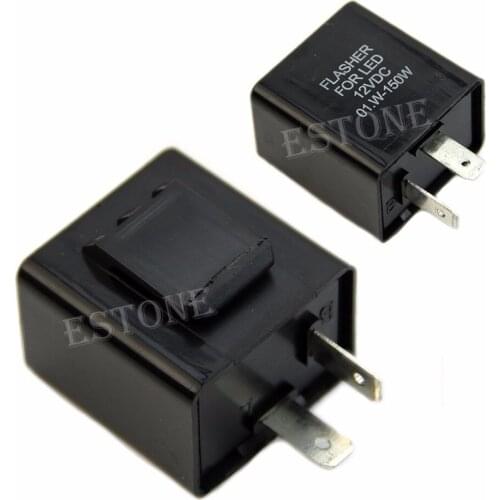 YAM Turn Signal Flasher Blinker Relay 12V 2 Pin Motorcycle LED Indicator Light