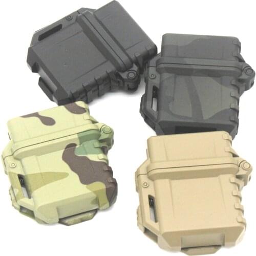 Tactical Universal Lighter Storage Case Portable For Outdoor Camping Survival Tool Zippo Inner Tank