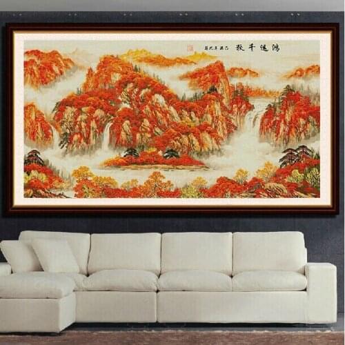 Embroidery Package Best Quality Cross Stitch Kits Unopen New Luxurious Bonanza and Consent Free shipping