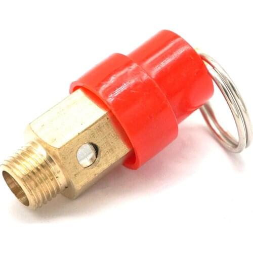 1/8" BSP male Thread 114 PSI Brass Air Compressor Safety Relief valve Pressure switch Pop-off valve Release Valves