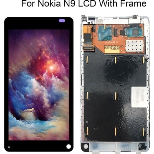 100% Tested 854x480 For NOKIA N9 LCD Touch Screen For NOKIA N9 Display Digitizer Assembly Replacement Parts+Free Tools