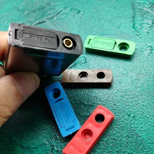 400pcs * Colorful Universal Kerosene Lighter Universal Bottom Rubber Pads Mats Gasket Liner Cover Inner Oil Seal Accessorries