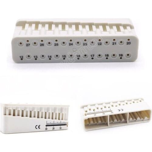 Autoclavbable Dental Endo Files Holder Endodontic Files Measurements Block 134 Degree Endo Ruler Dental Endodontic Instrument